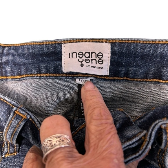 Insane One Straight Leg Distressed Jeans Sz 29 - Picture 12 of 14